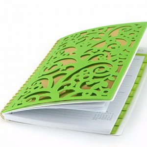 Notebook de cobertura PP com Corte laser